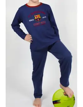 

▷ Official child/youth pajamas of the F.C. BARCELONA LONG SLEEVE