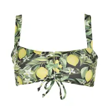 Бикини-топ Trendyol с принтом лимона и птичьими глазами TBESS20BU0143