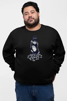 

Angemiel Wear Gas Masker Attractive Girl Black Men 'S Sweatshirt