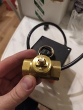 Electric Actuator Thread-Ball-Valve Water-Gas-Oil Brass Motorized 2-Way DN20/DN25 220V