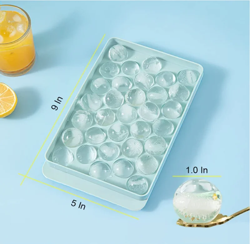 ice ball maker moldes de silicona BPA Free With Removable Lids Mold Ice  Cube Trays Ice