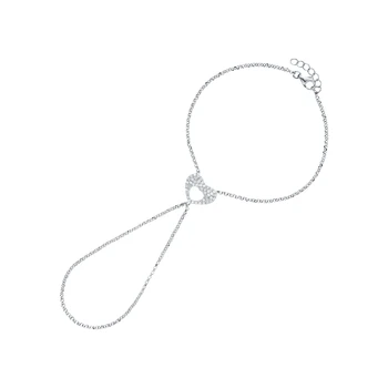 

Silver Bracelet with cubic zirconia sunlight sample 925