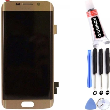

Display For Samsung Galaxy S6 Edge Plus | Color Gold | Original Amoled