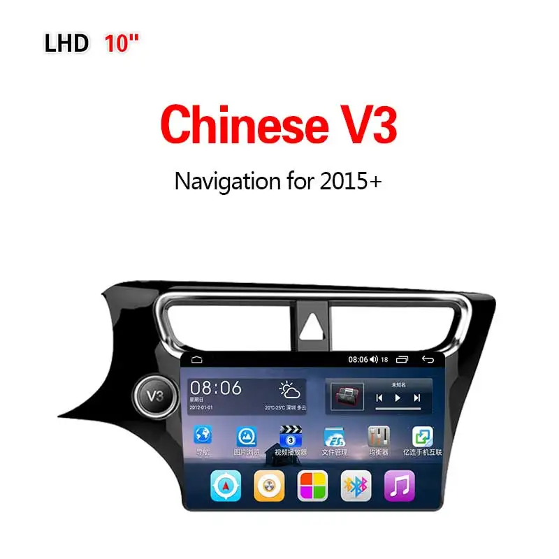 Lionet gps-навигация для автомобиля китайский V3+ 10,1 дюймов LC6001Y - Размер экрана, дюймов: 4G8core4G32G