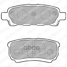 Колодки Тормозные Mitsubishi Lancer Ix 03outlander 0308 Задние Delphi Lp1852 Delphi арт. LP1852