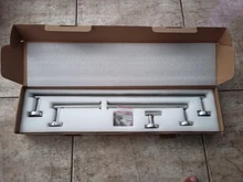 Robe Hook Hardware-Set Paper-Holder Towel-Ring Toilet Shining-Mirror Bathroom Stainless-Steel