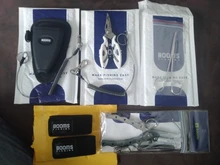 Booms Fishing-Alicates de pesca F04, removedor de anzuelos de pescado de acero inoxidable, abrazaderas de Punta curvada, Cortador de línea, accesorios de herramientas