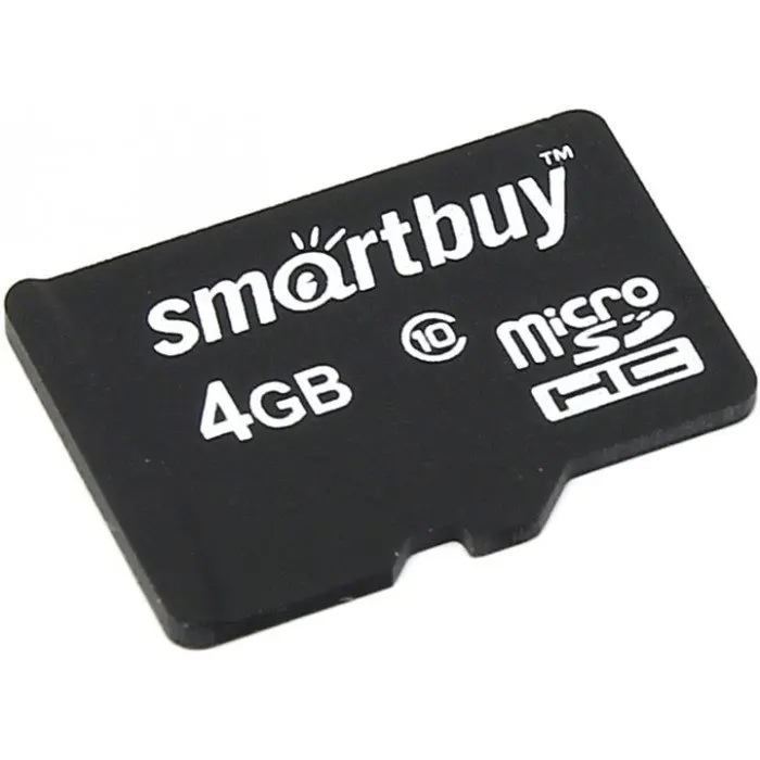 Карта памяти SmartBuy MicroSD 4 Gb Class 10(Ultimate
