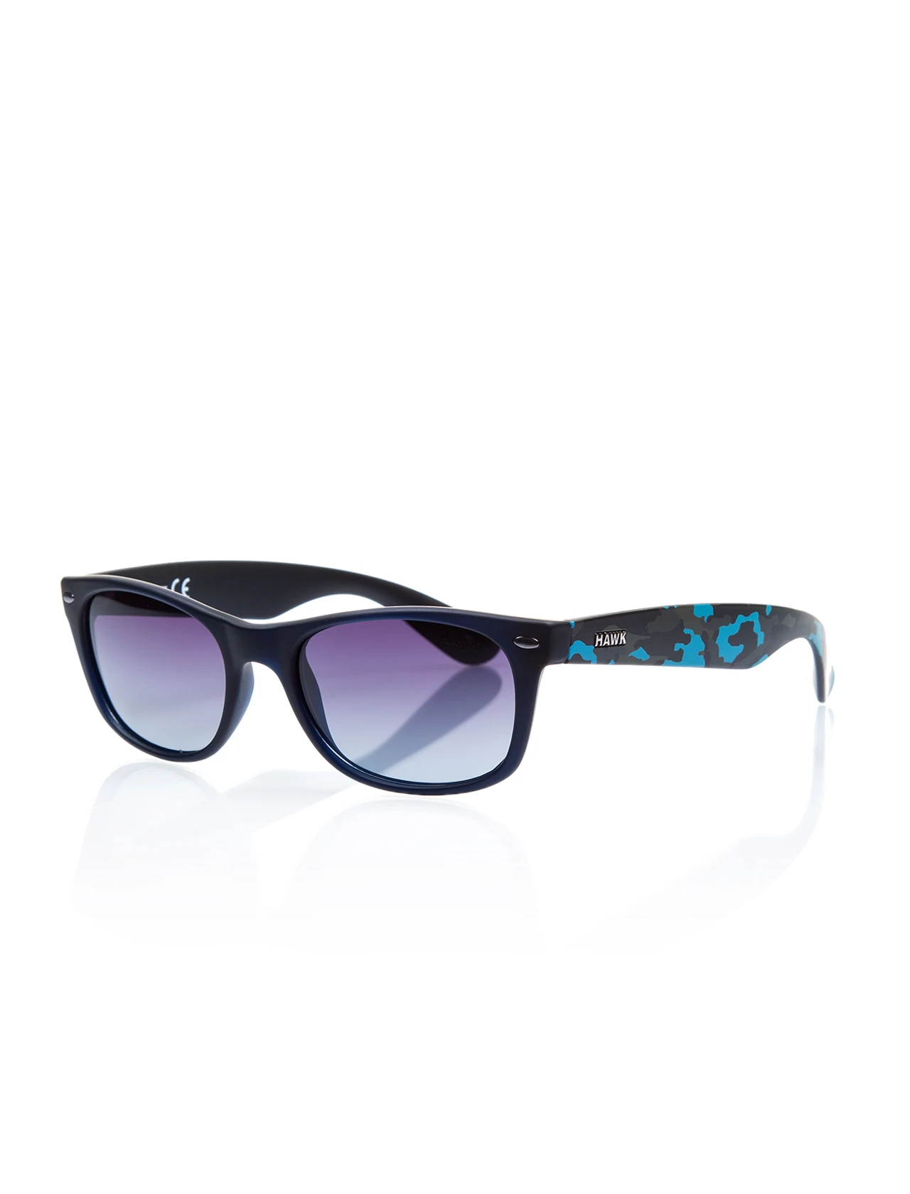 

Children's sunglasses hw 1397 03 bone navy blue organic square square 51-18-146 hawk