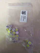20 Pcs High Power 2 Pin 3W White LED Emitters 170-190Lm 6000K