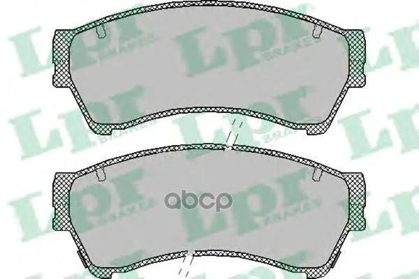 Колодки Тормозные Mazda 6 1.8-2.5 08- Передние Lpr 05p1413 Lpr арт. 05P1413