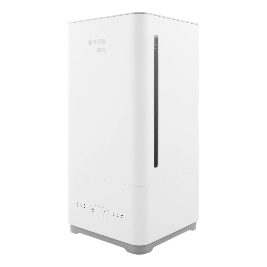 Увлажнитель воздуха VITEK VT-2333(W) (Мощность 22 Вт, ультразвуковой, таймер, площадь 15 м2)
