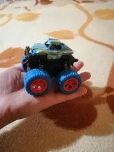 Camión verde de inercia para niños, SUV, vehículos de fricción, coche súper Blaze, juguete de regalo