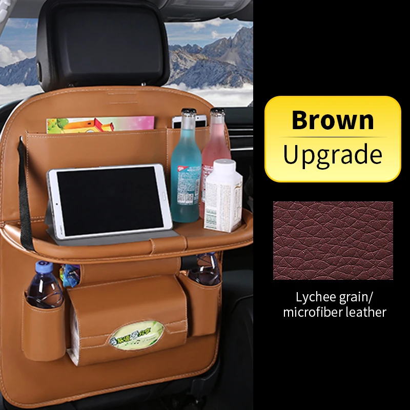 Auto Rücksitz Organizer mit Ipad Tablet Halter Lagerung Tasche Kick Matte  Auto Sitz Zurück Protector Reise Zubehör für Kinder - AliExpress