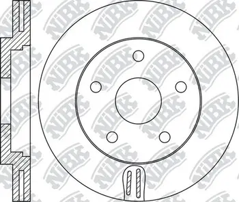 

Disc brake front Nissan Qashqai 1.2DIG-T/1.5DCI/1.6DCI 14 NIBK RN1753