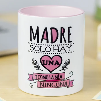 

The Mind is Wonderful-Cup mugs with sentence and drawing amusing (hasta el infinity and beyond...) Original Gift for MOM