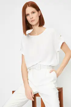 

Koton Bike Collar Blouse