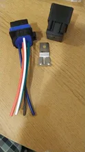 Automobile-Relay 4pin Waterproof DC12V Car Sealed with 105mm-Length-Wires Wired Integrated