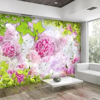 

Wall mural-Peonies-400x280 cm