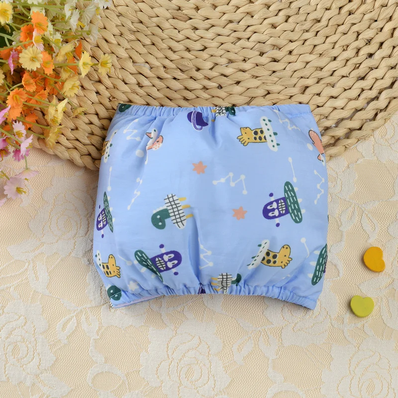 Braguitas sanitarias fisiológicas para mascotas con estampado de dibujos animados, ropa interior reutilizable para perros y hembras
