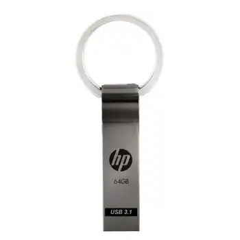 

Pendrive hp x785w 64gb-usb-a-100 mb/s read-usb 3.1 - metal stainless steel