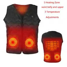 Мужская куртка с электрическим подогревом, с USB, для улицы, для природы, похода, катания на лыжах, Термальный теплый жилет с подогревом, женский пуховик, софтшелл, тепловое пальто+ 3 уровня