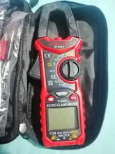 Habotest HT206D AC DC 600V 600A Ohm, Hz temperatura medidor de pinza Digital multímetro pinza amperimetrica