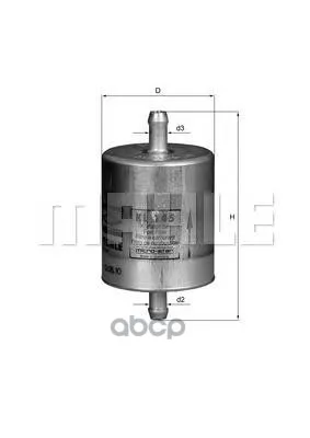 Фильтр Топливный Mahle/Knecht Kl145 Mahle/Knecht арт. KL145