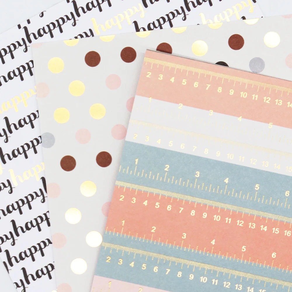 크리에이티브 패스 6인치 스크랩북킹 용품 디자이너 공예 재료 장 종이 저널 배경 종이 접기 팩 산성 없는