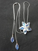 Flower Necklace Sweater Women Pendant Female Chain-Pendant-Accessories BYSPT Winter Long