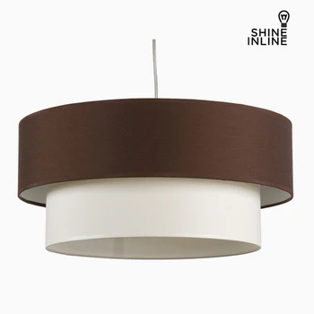

Ceiling Light Brown White Cotton and polyester (20 cm) by Shine Inline