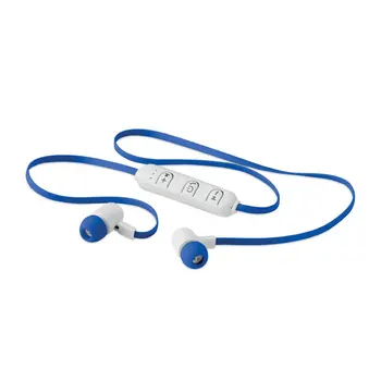 

Lot 2 PCs Earphones Bluetooth 4.2 with mic. Rechargeable battery 55mAh Li-ion Battery.