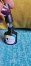 Azúcar UR térmico Ultra-delgada brillo 3 colores Gel UV Color-chaging copo de nieve de cambio de Color de temperatura Gel para decoración de uñas