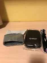 ORICO 2,5 duro carcasa de disco HDD Portátil Bolsa de protección para externo de 2,5 pulgadas disco duro/auricular/U disco caja de unidad del disco duro negro