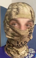 Pasamontañas de camuflaje táctico, máscara facial CS completa, juego de guerra, caza del ejército, deportes de ciclismo, casco con forro, militar, Multicam, CP, bufanda