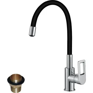 

Kitchen mixer rossinka with flexible excess (z35-35u-black)