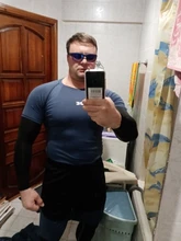 5 unids/set chándal de los hombres gimnasio de compresión de ropa deportiva traje de correr Jogging ropa deportiva de ejercicio medias