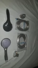 Shower-Head-Set Rain For Bathroom 5-Function Zhangji Round with Top-Quality Two-Colors