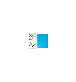 

Subfolder recycled cardboard EXACOMPTA A4 blue 280G/M2 with 2 inner flaps 50 PCs