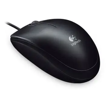 

Optical Mouse USB B100 5 buttons 800 DPI black color