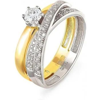 

Kabarovsky ring with 41 diamonds in Yellow Gold