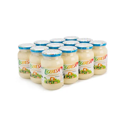 Бытовой майонез LIGERESA, 12 шт. в упаковке по jars-225ML штук, салаты, мясо, рыба, соусы