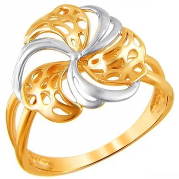 

Esthete ring made of silver with gilding