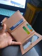 Mujeres de la cartera de 2021 corta dama billeteras de mujer, Color Rojo Negro Mini dinero monederos pequeño pliegue de la PU de cuero moneda monedero tarjeta titular