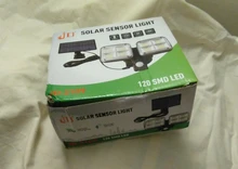 Solar-Lights Wide-Lighting IP65 Outdoor Waterproof 20w 120led with Adjustable-Head Angle