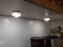 Cabinet Light Wireless Dimmable Touch Sensor Dual Color LED Night Lamps Battery Power