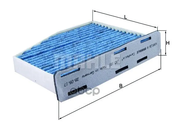 Lao 181_ Cabin filter Противоал.! Caremetix Audi A3, Vw Golf V/T
