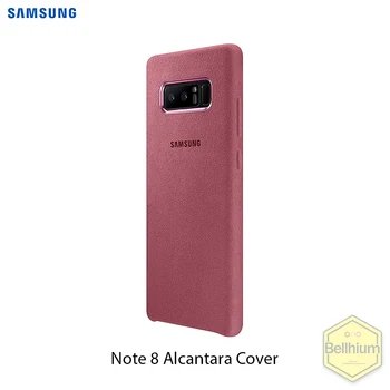 

Case for Samsung Galaxy Note 8 Original Alcantara, premium finish, durable and Tough ORIGINAL Pink