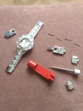 Herramienta de reparación de correa de reloj para apple Watch, Kit de removedor ajustable de pulsera de Metal, Pin de enlace, samsung fitbit