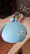 Bolsa de Snacks para comida de perros al aire libre, bolsa de silicona para entrenamiento de perros, almacenamiento de alimentos, bolsillos, retención de cintura, producto de viaje para mascotas